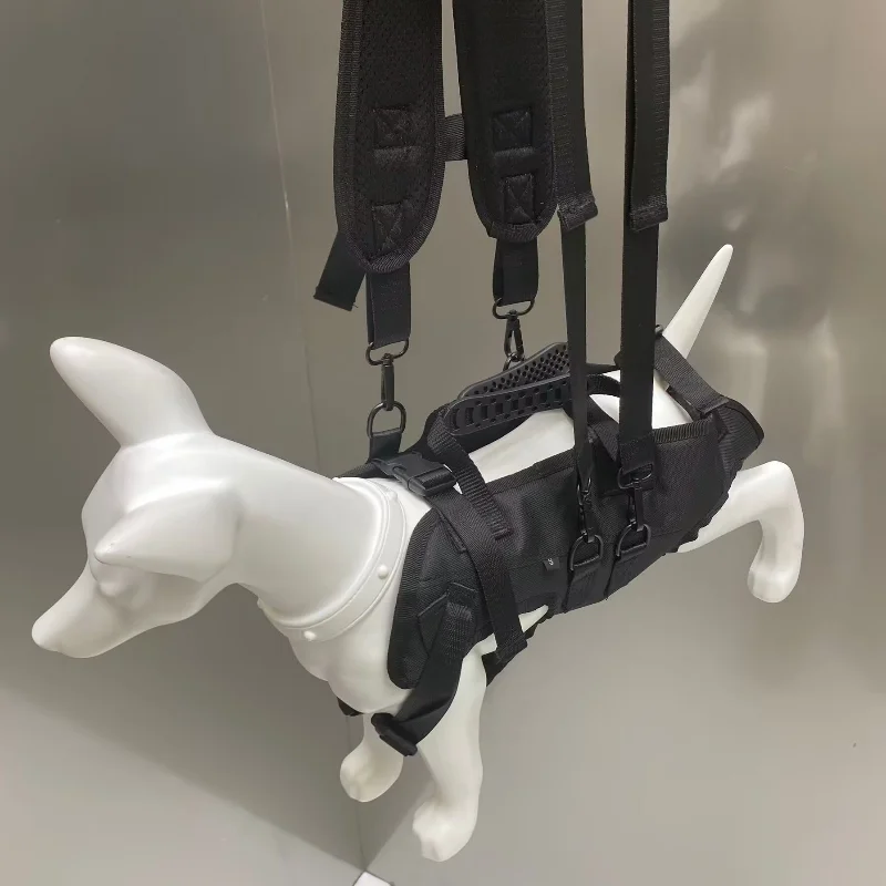 

Dog Travel Backpack Portable Pet Carrier with Shoulder Straps Handheld & Crossbody Carrying Lifting Harness Gear for Small Dogs