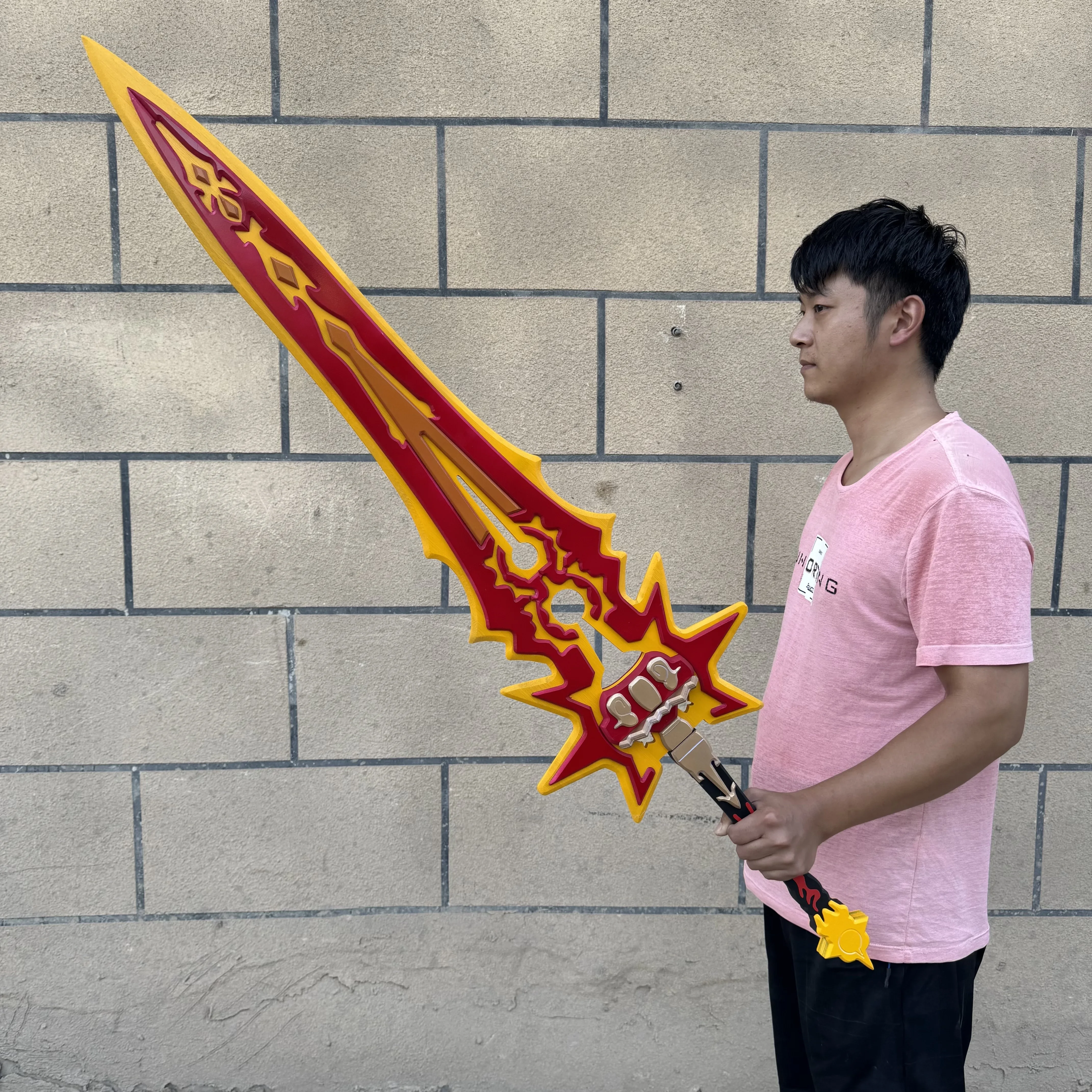 

Mavuika Sword Game Genshin Impact Cosplay Props Halloween Christmas Fancy Party Costumes Accessories