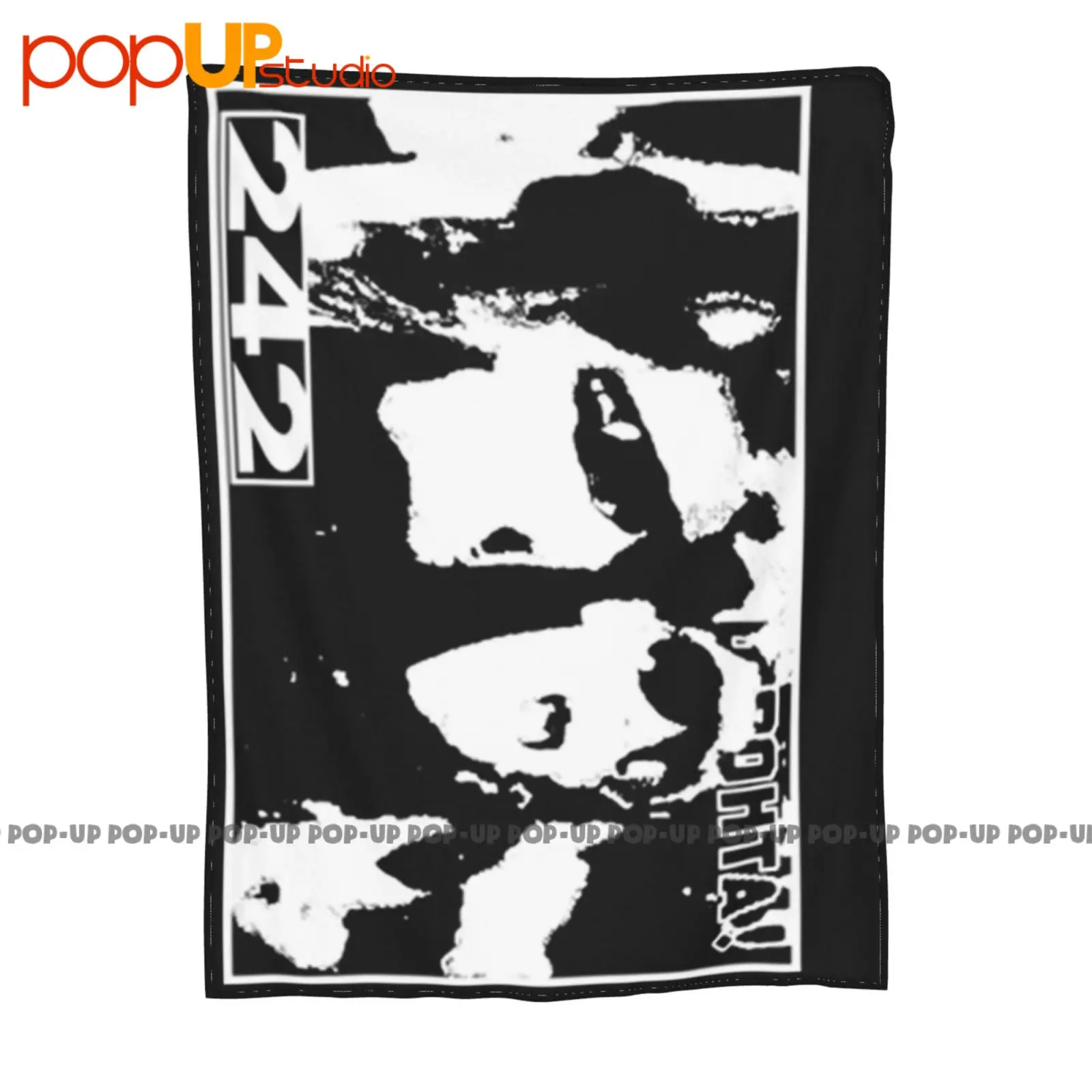 Front 242 Wax Trax Industrial Ebm Ultra-Soft Blanket Quilt Winter Sofa Cover Bed Covers