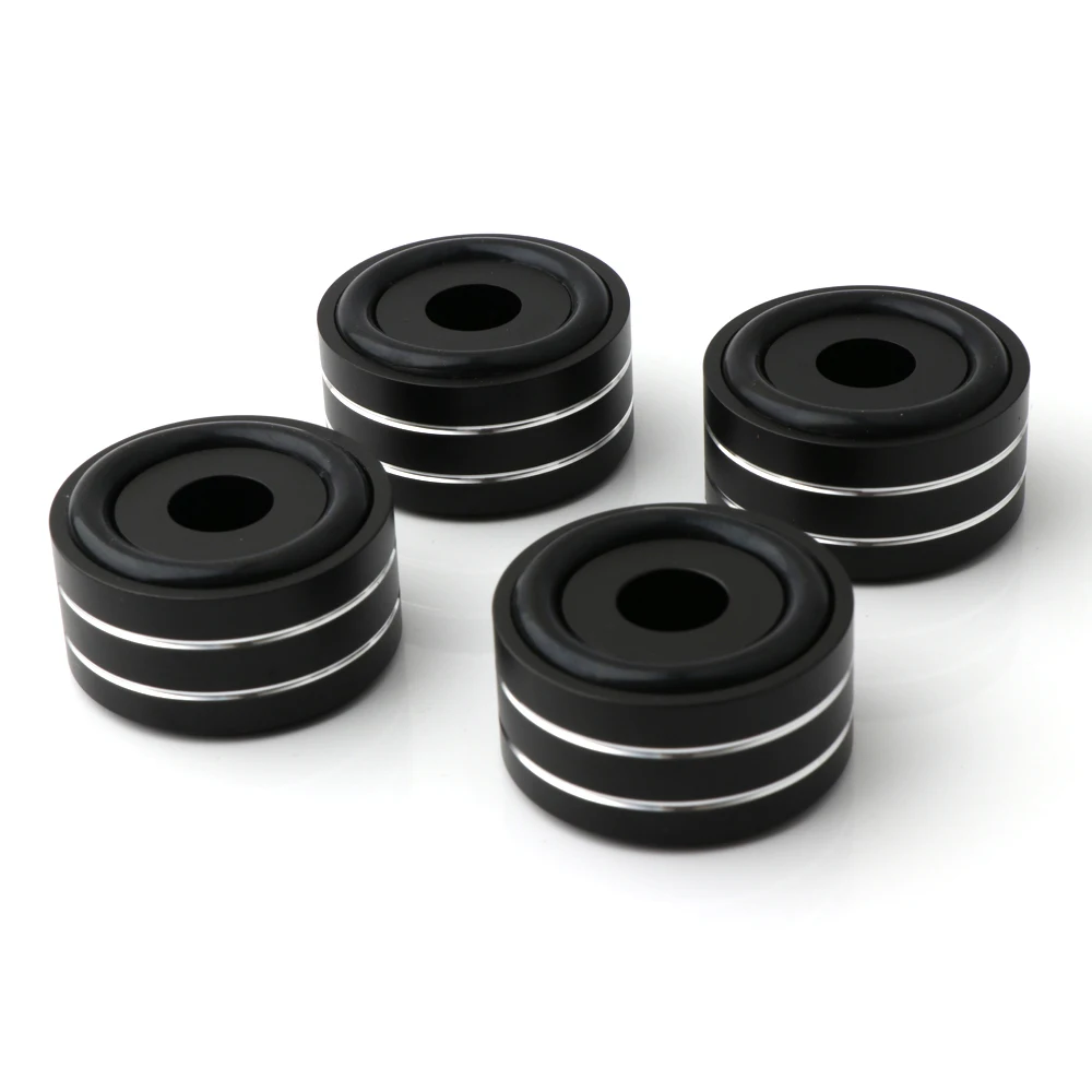 Almohadillas para altavoces activos, piezas de reparación de altavoces, accesorios DIY para cine en casa, 4 piezas, 40x20mm