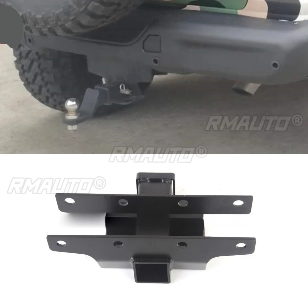 

Rear Bumper Trailer Hook Extended Trailer Hook for Jeep JL Wrangler 2018-2019 Body Kit Car Accessories