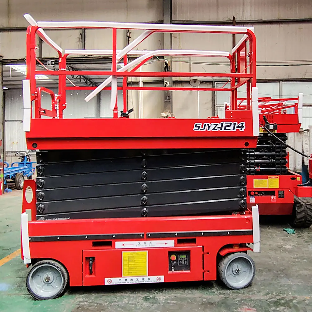 Factory Price Wholesale Hydraulic Self Propelled Scissor Lift Aerial Work Lift Platform Ladder Electric Scaffold Platform Lift