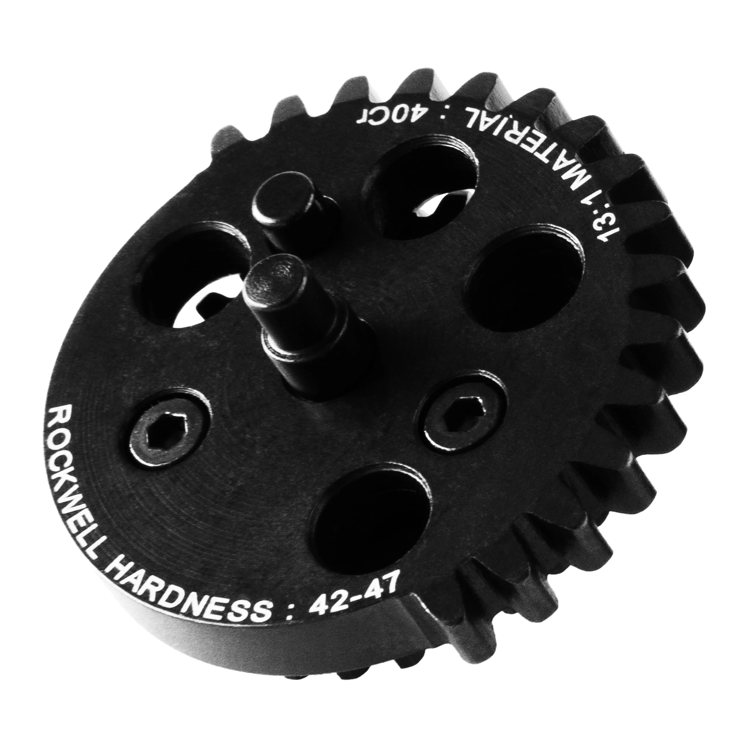 CNC Steel Cut 40Cr Series Sector Gear for Version 2/3 Airsoft Gearbox