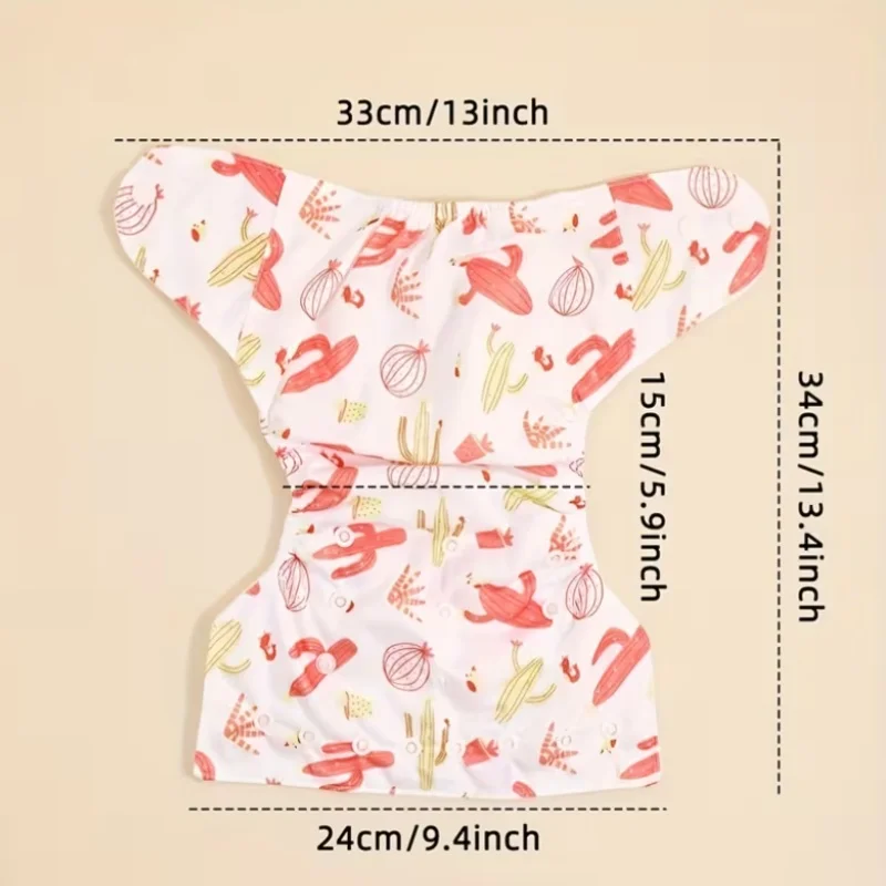 5 pzas/lote ropa interior cambio de pañales pañales reutilizables para bebés pañales de tela pantalones de entrenamiento