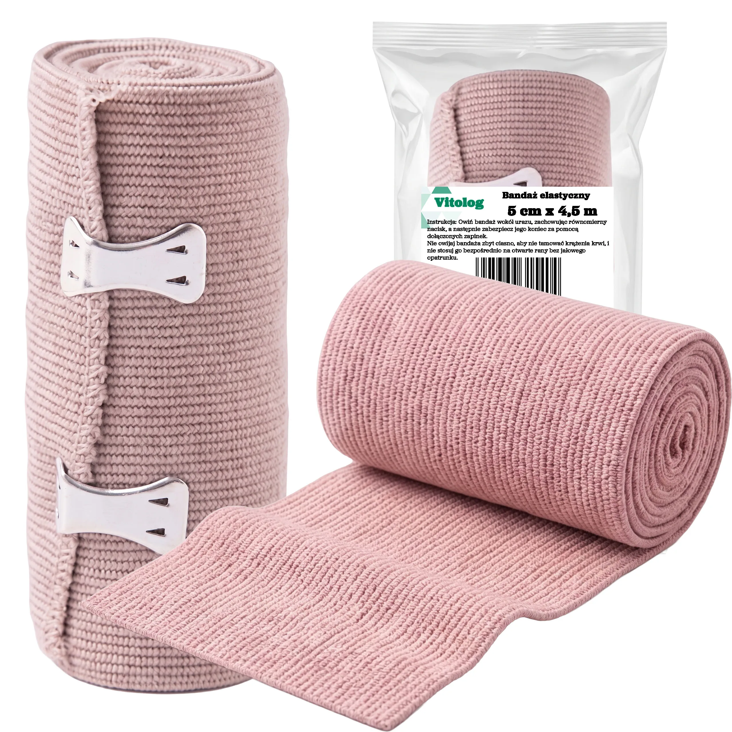 Elastisch verband Elastisch lint Elastisch pleisterlint Elastisch 5 cm