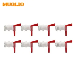 Plastic Bottling Bucket Spigot Valve Replacement Spigot Tap Faucet for Beer Homebrew Soda Beverage Fermenter Bucket (8pcs)