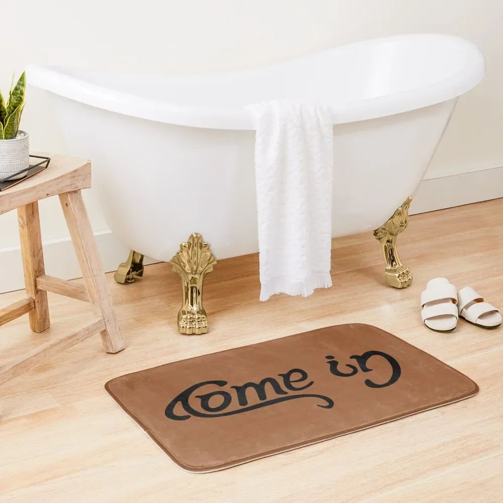 

Come In Go Away Upside down Doormat Foot mat Dad Joke, Introvert Bath Mat Living Room Rug Kit Bathroom Mat