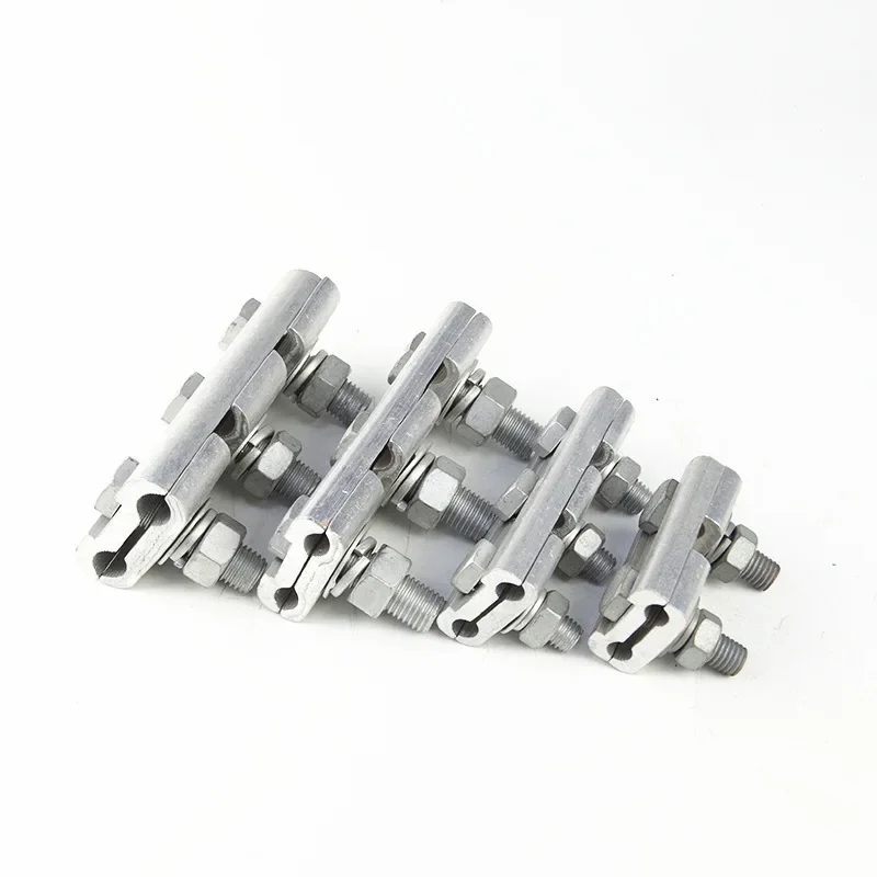 The parallel aluminum wire clamp JBL type cable connector can be made as required view 5