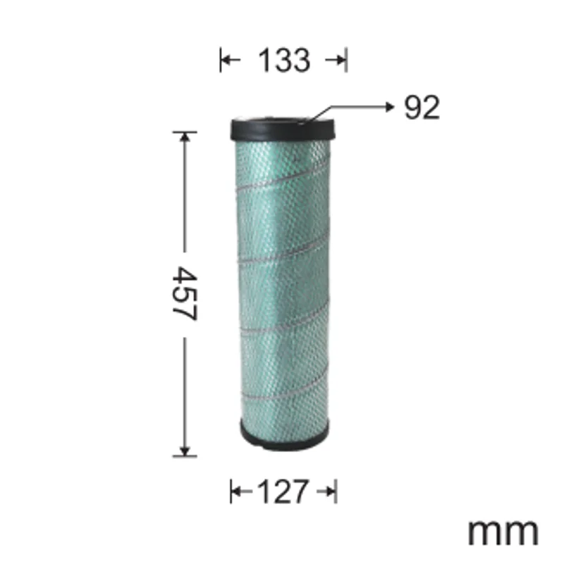 Air Filter 11N6-27040 For XCMG XCG220LC-8 Lingong E7150F Wheeled Excavator