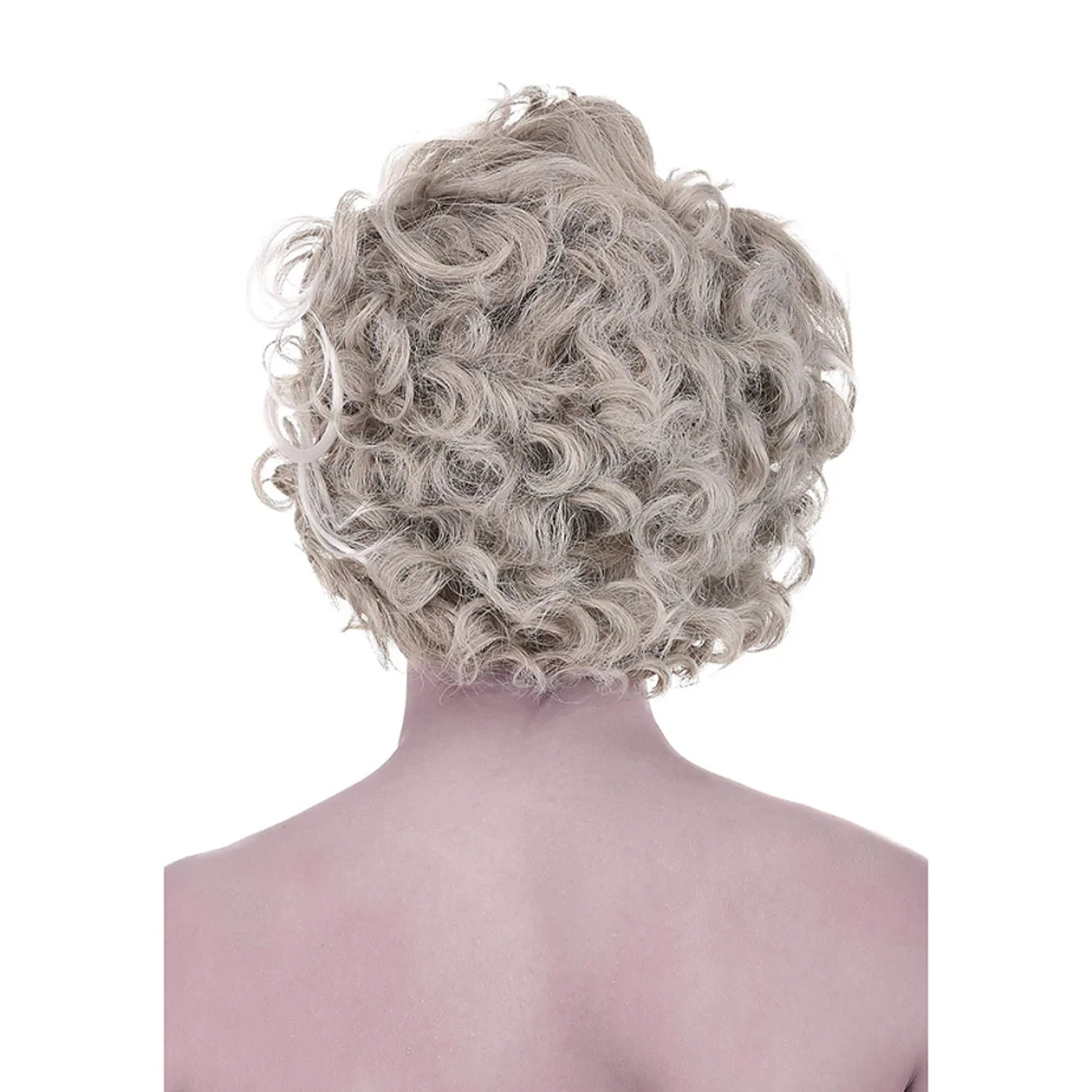 HAIRJOY Kunsthaar Damen Lockige Vampir Hexe Perücke Synthetische Perücken Halloween Perücken – Detail 3