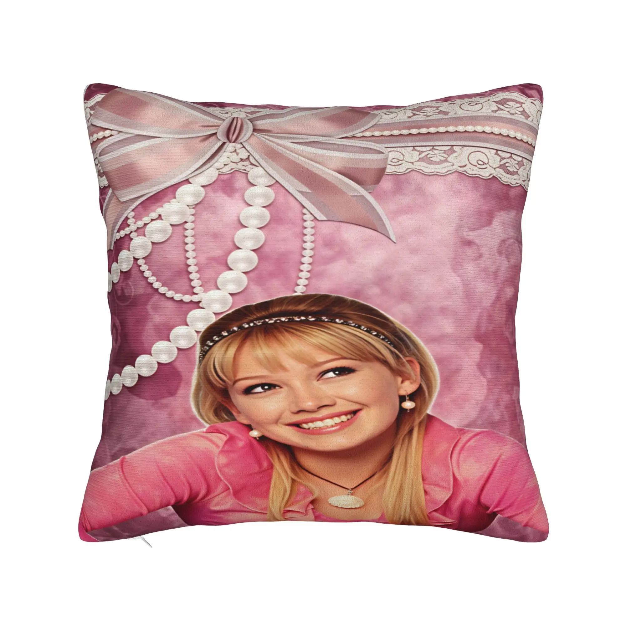 Hilary Duff Lizzie McGuire Pillow Case  Novelty Pillow Cover Soft Pillowcases For Wedding Party Home Decor