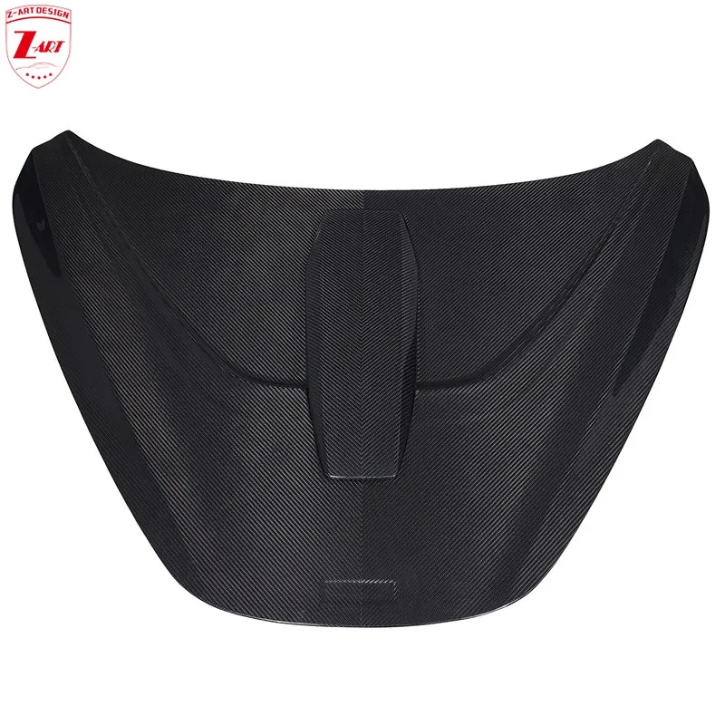 

Передняя крышка из сухого углеродного волокна Z-ART 570S N Style для Mclaren 540 570S 570 Spyder 570GT Prepreg Передняя губа из углеродного волокна