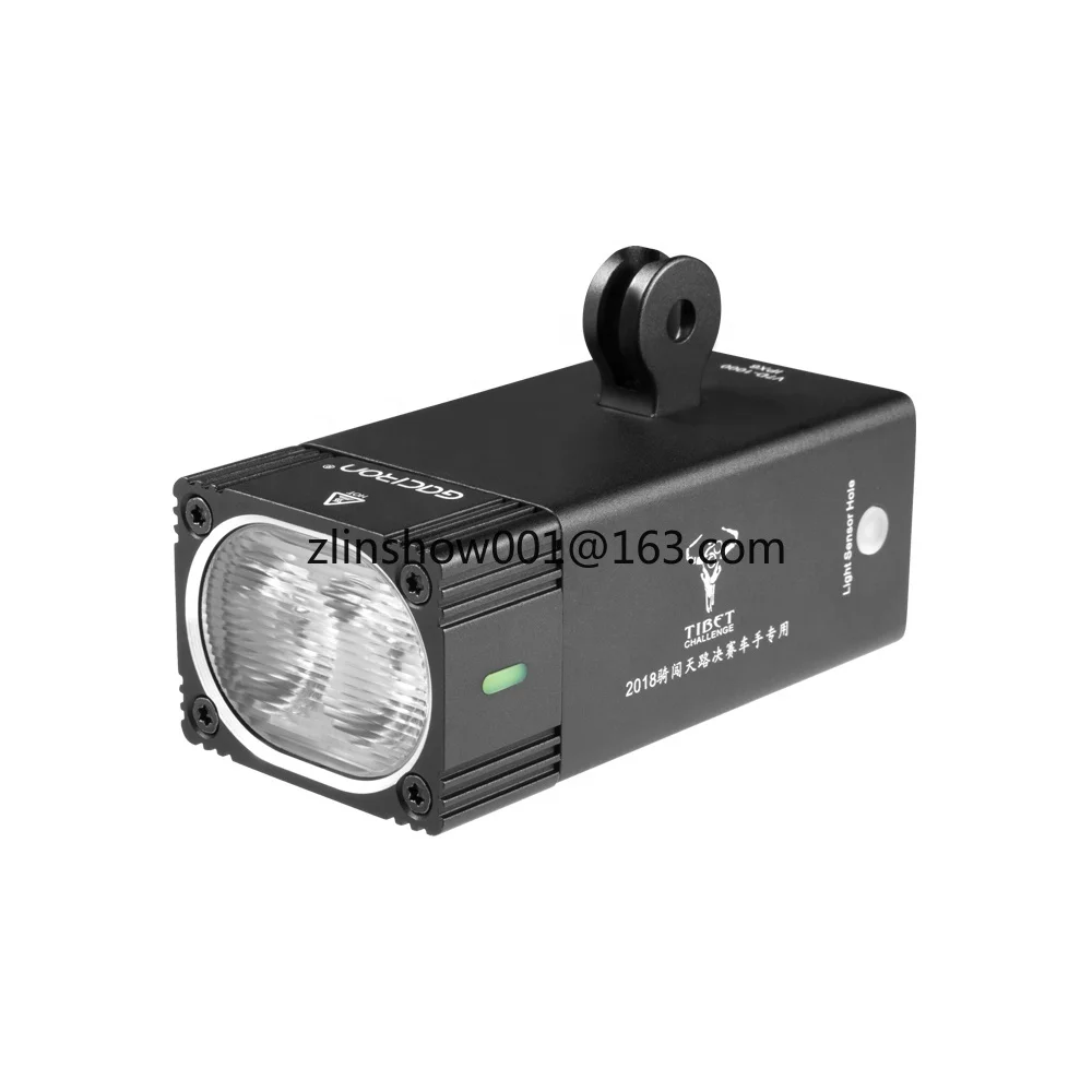 Intelligent Light Sensor V7D-1000 Lumen Super Bright Bicycle Light Go Pro Mount Optical Len Aluminum Alloy Bike Headlight