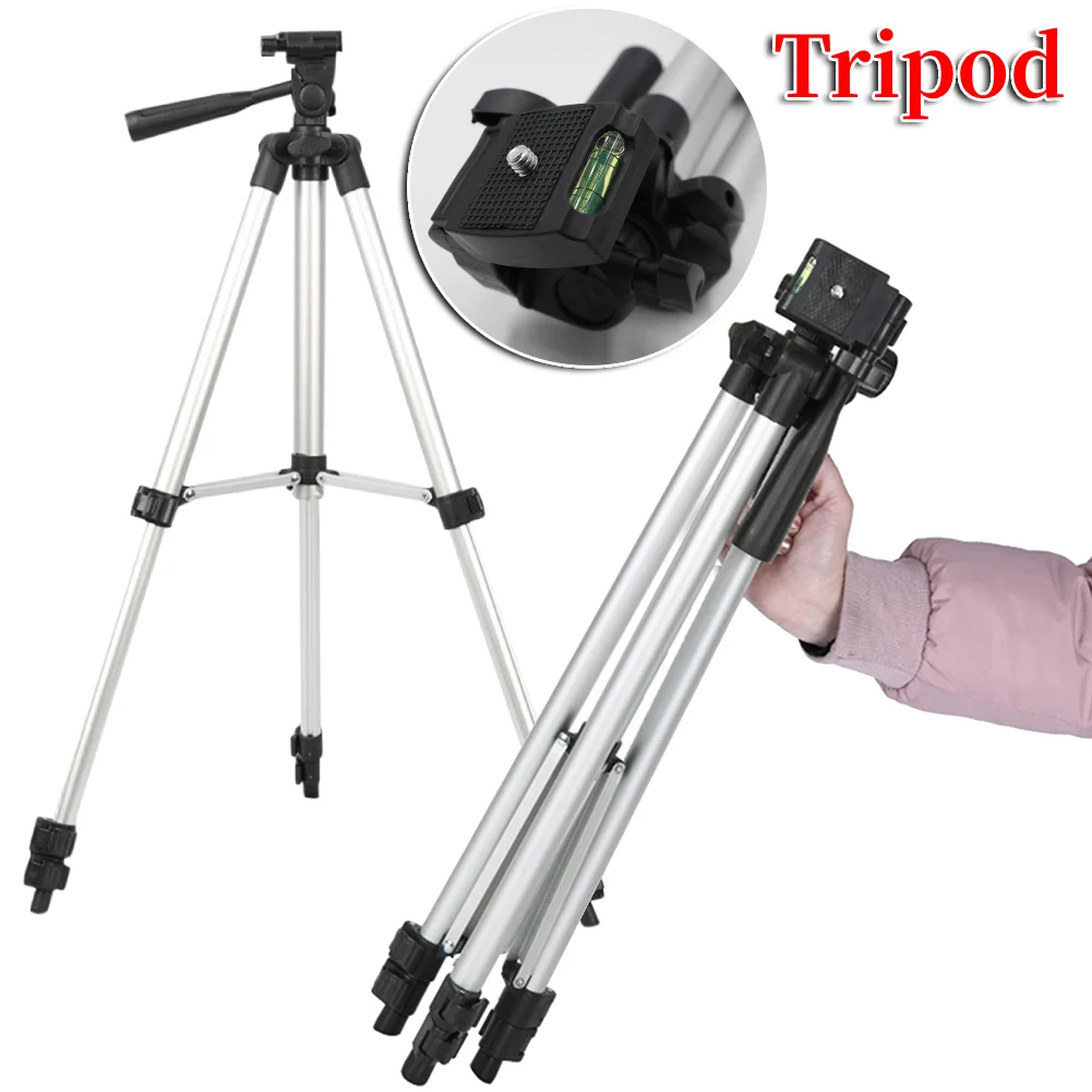 90 cm Ebene Stativ Einstellbare Höhe Verdicken Aluminium Stativ Stativ Halterung Basis Für Selbst Nivellierung 5/8'' ﻿