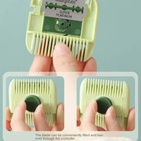 2-in-1 Bangs Trimmer Versatile Cutter Hairdressing Comb Cute Portable Hair Cutting Barber Remover Mini Tools Beauty Hair Cut
