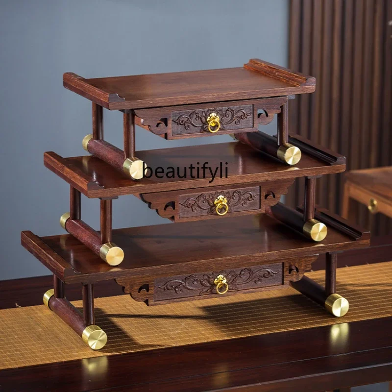 

Маленькая курильница, стол, храм Будды, настольная статуя Будды, увеличивающая рост, для пьедесталя, алтарь, чехол, молитвенный алтарь