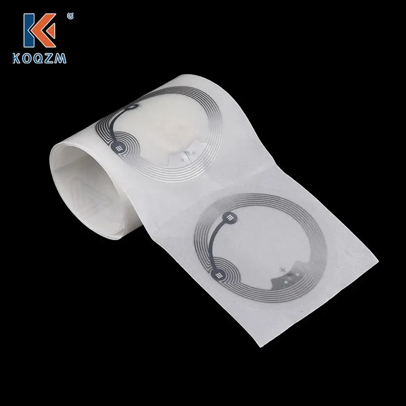 10PCS/Set Changeable Re-Writtable Round Dia 40mm Electronic Tag Sticker NFC Copy Clone Label