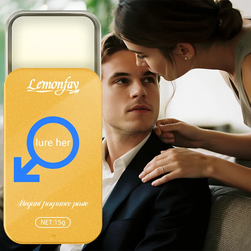 

Парфюмированный бальзам Lemonfay 'Attract Her', мужской портативный карманный парфюм, стойкий и притягательный аромат, 15 г, элегантный подарок