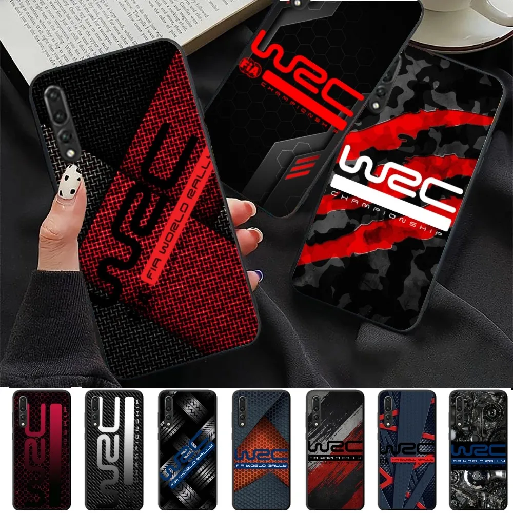 W-WRC Rally Racing logo Phone Case For Huawei P 8 9 10 20 30 40 50 Pro Lite Psmart Honor 10 lite 70 Mate 20lite