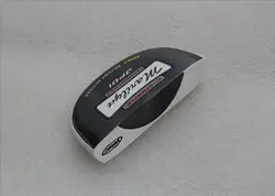 Yes putter Manilyn RJ01 golf putter golf head with head cover matching Black with white colour 360+/-5gms