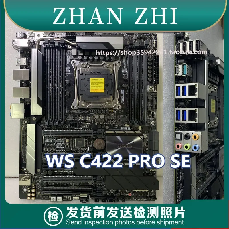 Used For ASUS WS X299 C422 SAGE10G PROSE 2066 Pin Dual Gigabit Ethernet Port main board