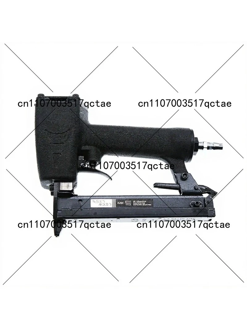Pneumatic Narrow Crown Stapler 6MM Rivet Tool for Woodworking Furniture Upholstery 10-25MM Nail