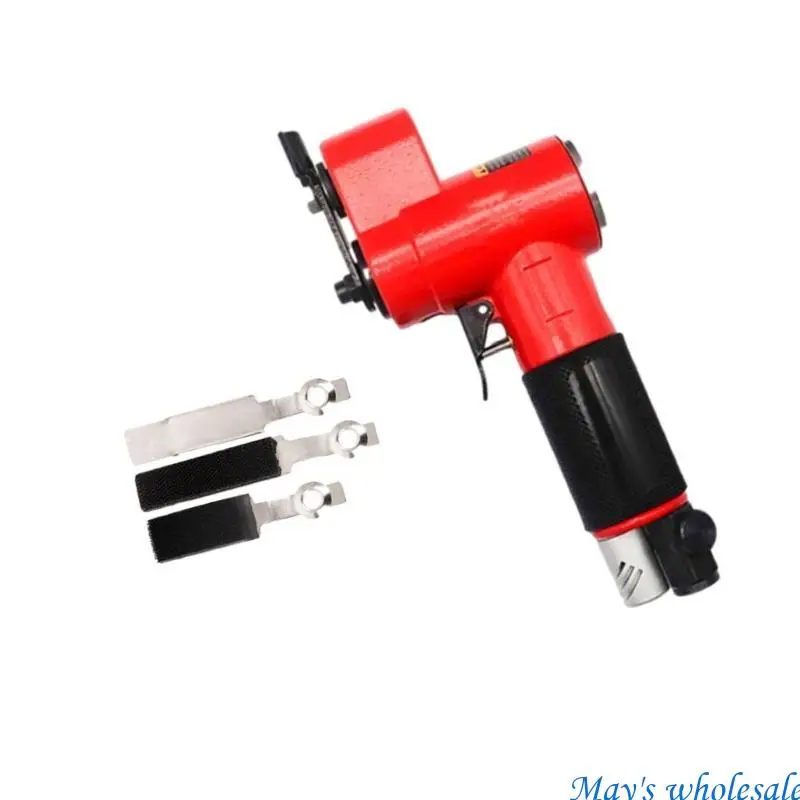 Tragbarer luftbetriebener Schleifer mit Schleifgummi -Eisen -Pad für den industriellen Gebrauch 448a