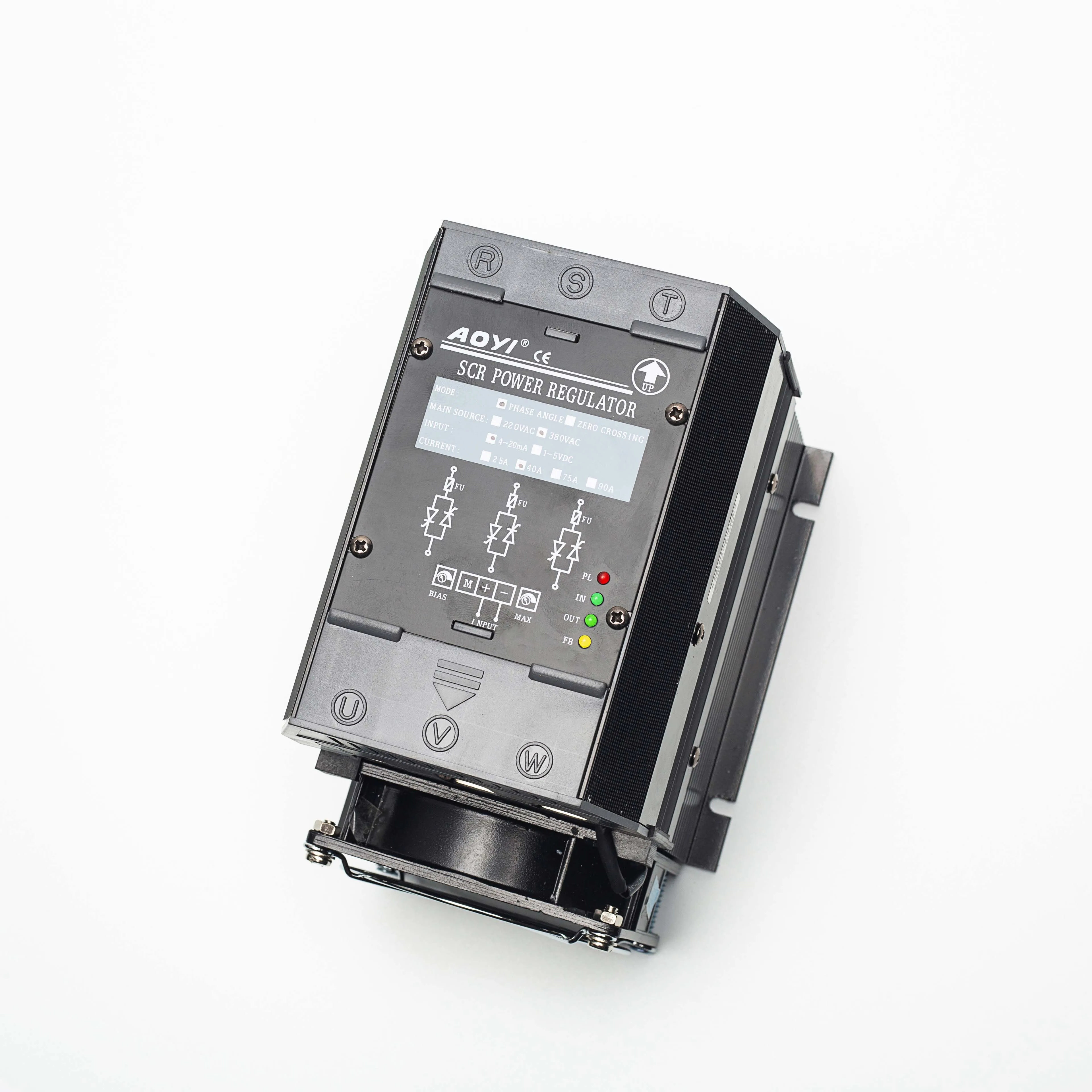 AOYI Scr Thyristor Power Stabilizer AYSCR-75LA منظم طاقة ثلاثي الطور