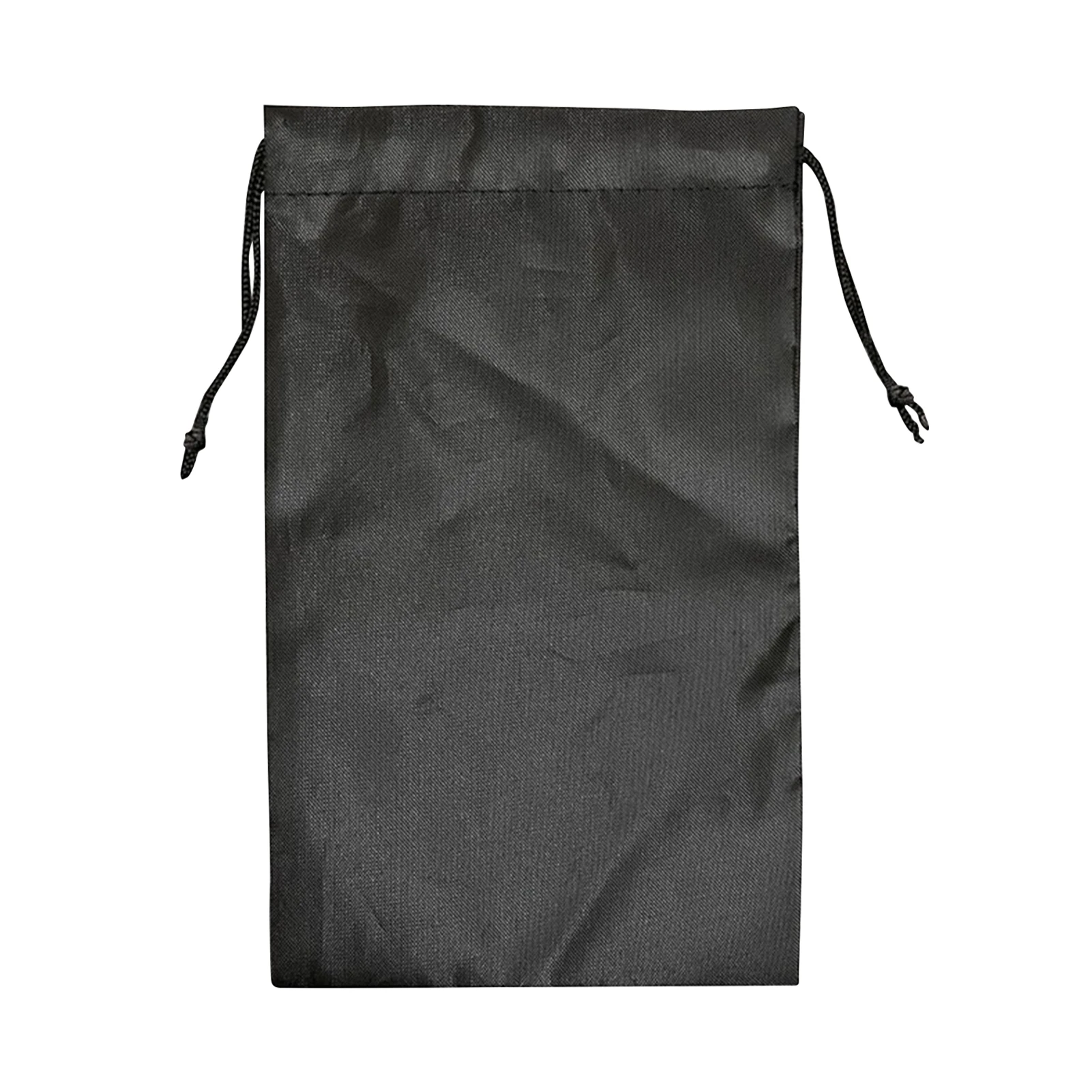 Saco lavável da roupa do poliéster com cordão, peso leve, curso, molhado e seco, roupa impermeável, preta, suja, casa, armazenamento do Gym