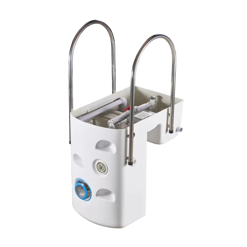 Factory Acrylic Wall-hung Pipeless Integrated Water Treatment Swimming Pool Filtration Plant Water Filter