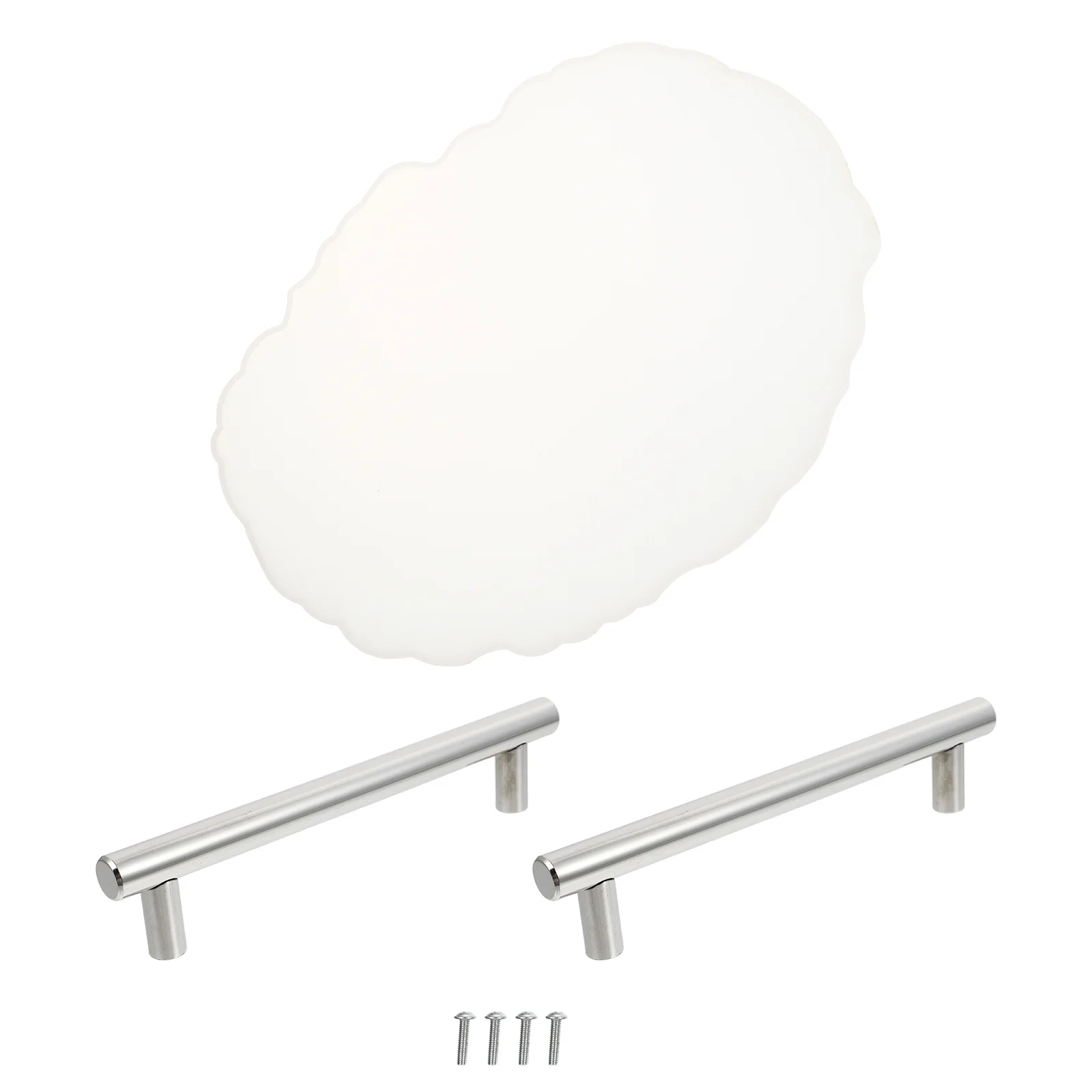 Fruit Tray Silicone Coaster Mold 2 Handles Epoxy Resin Crystal DIY Craft Mold Coaster Making Supplies DIY Supplies