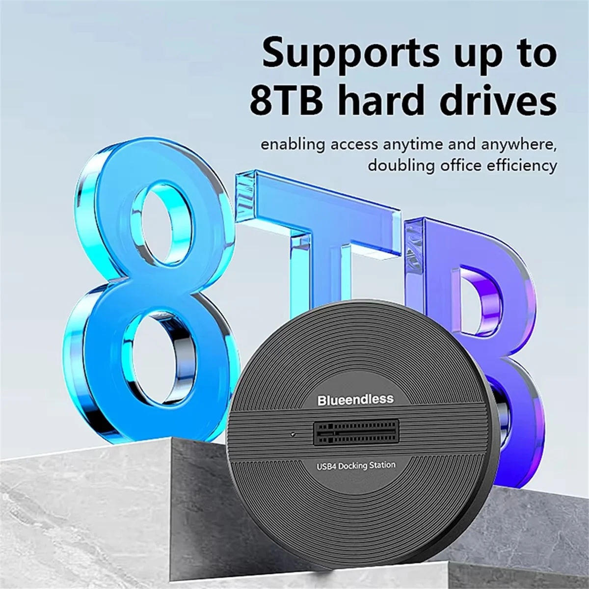 НОВАЯ док-станция Blueendless M.2 NVME SSD, передача 40 Гбит/с, внешняя, совместимая с док-станцией Thunderbolt 4/3 USB4.0