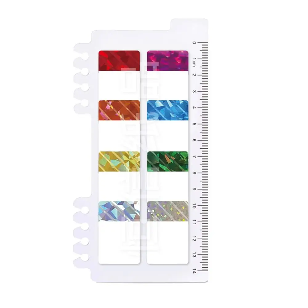 Multifunctional Keypoints Marker Index Stickers Reading Labels Bookmark Sticky Notes Bling Aesthetic Index Tabs Stationery