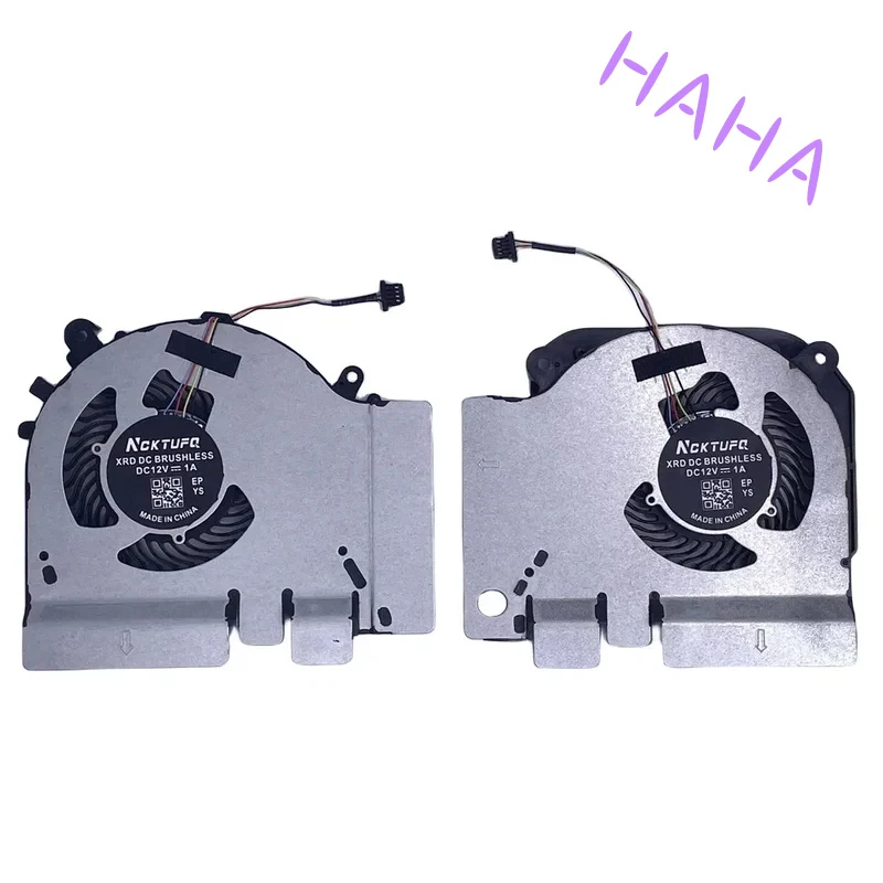 Ventilador de Refrigeración para CPU+GPU de Repuesto para Portátiles H+, Enfriador para Xiaomi MI 15.6 Game 171502-AA AO AD AB AQ AK AM y Serie GTX1060