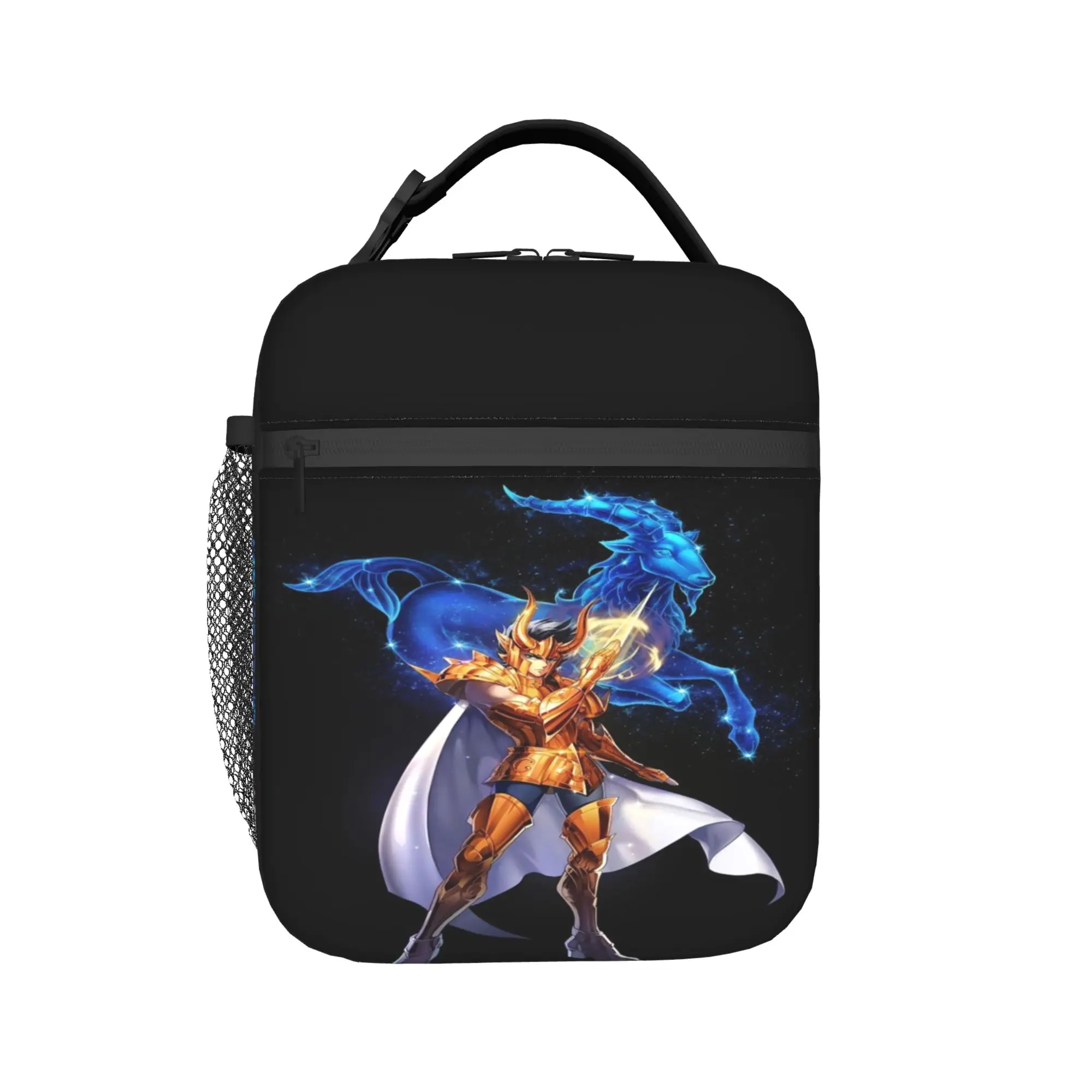 

Custom Saint Seiyas Lunch Bag Women Cooler Warm Insulated Lunch Box for School