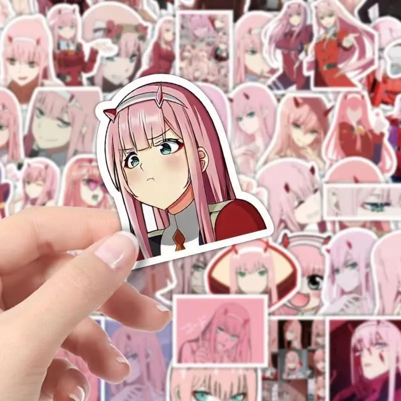 60 قطعة شخصية كرتونية FRNXX ملصق تزيين جرافيتي إبداعي #2