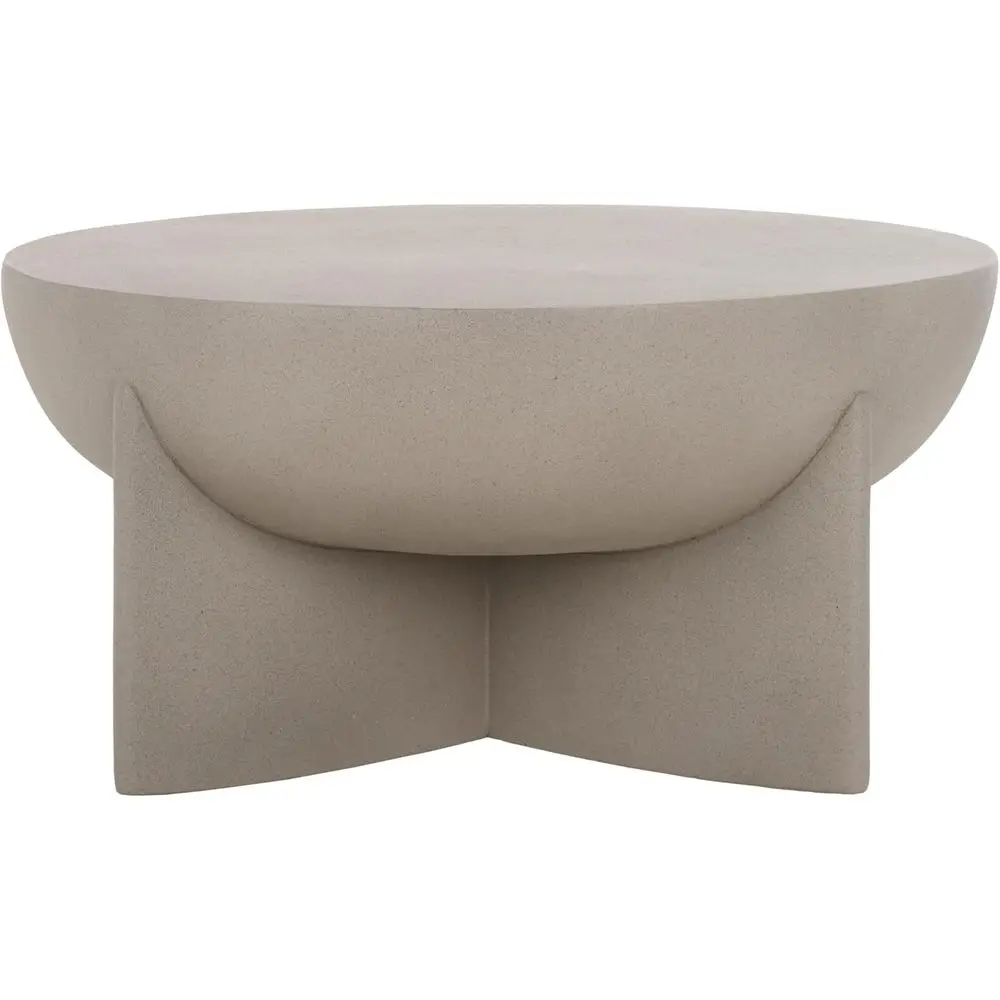 Tavolino da caffè moderno grigio Devan ern, completamente assemblato