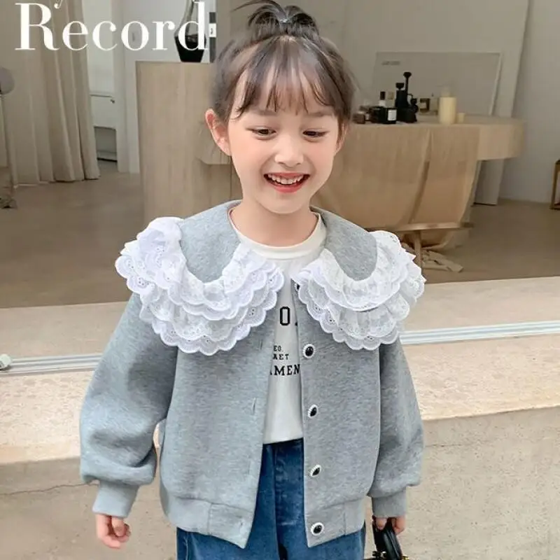 Fashion Children's Clothing Jacket Kawaii Casual Coat Tops Teen Clothes From 12 to 14 Years Old Girl Kids Winter 2025 Girl's 10
