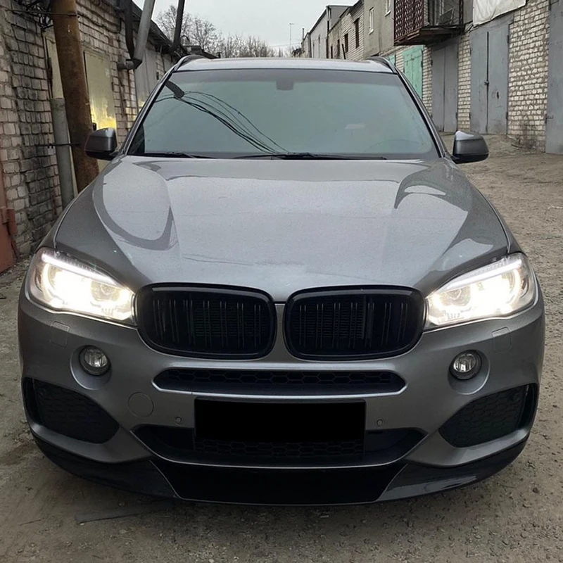 Kép 6: Autó bejárati Festékpárna Ajak számára BMW X5 F15 M Élegáns játékos 2014-2018 MP Diffuzőr Spoiler splitter Külső Átállítás aftermarket autó accessor