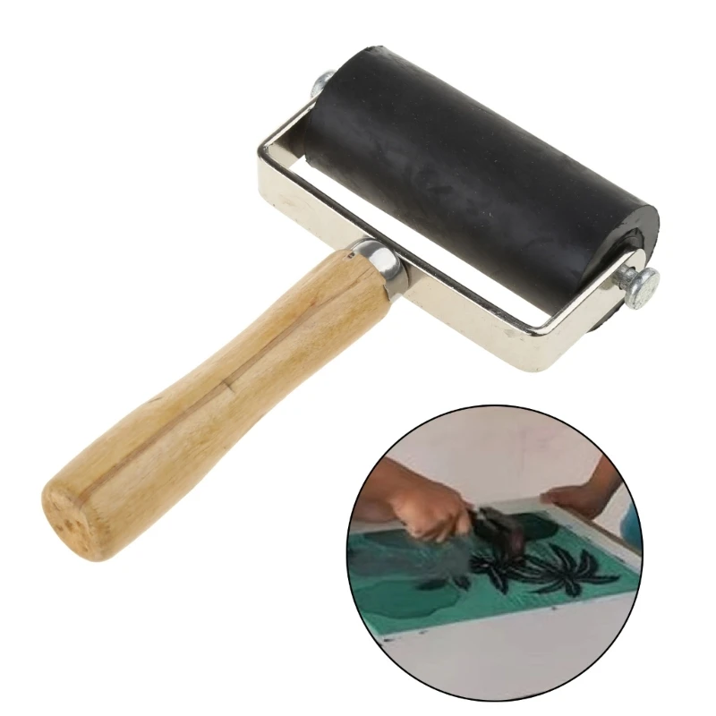 Practical Professional Brayer Painting Printmaking Roller Art Stamping Tool