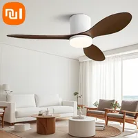 The New Fan Light Features Three Blades and Dimming Functionality,also Offers APP-controlled,Low Noise ceiling fan light