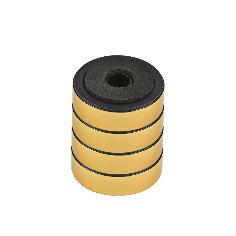 DIY Audio estéreo SoundBox esteras oro plata negro altavoz aislamiento pies altavoz soporte pies altavoz picos amplificador pies Pad
