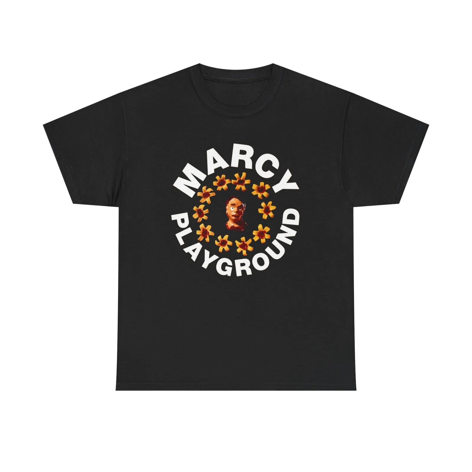 Marcy Playground Camiseta gráfica unissex de algodão pesado presente