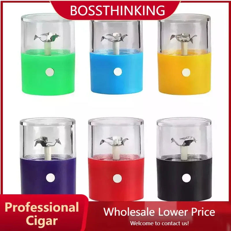 

Electric Tobacco Grinder Multifunction Herb Crusher USB Portable Pipe Grinder Smoking Grinding Spice Grinder Accessories