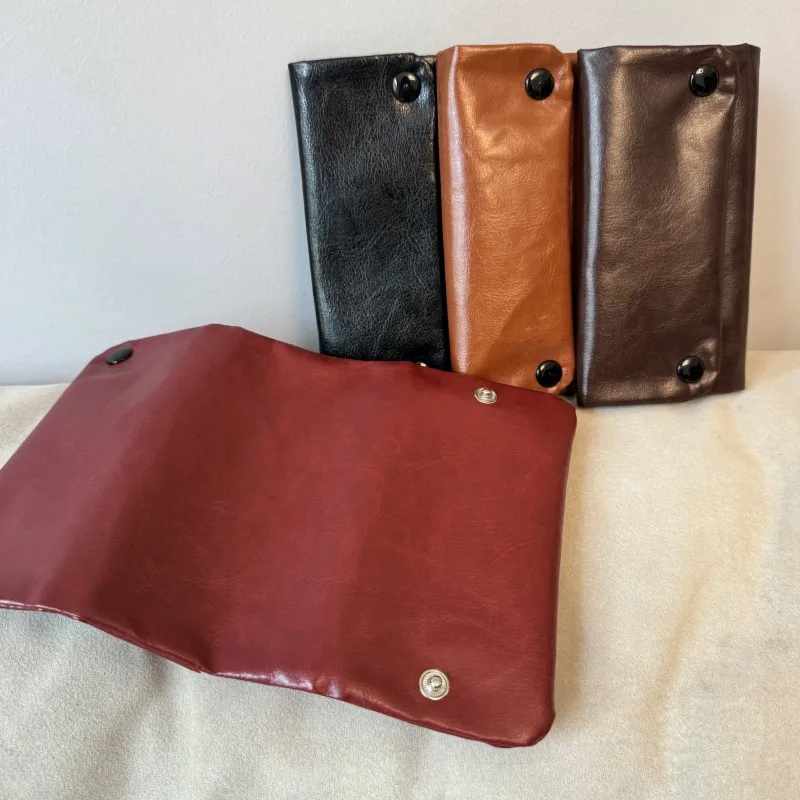 PU Leather Tobacco Bag Rolling Paper Pouch Wallet Cigarette Holder Smoking Accessories