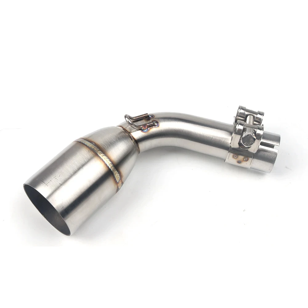 TNT135 FULL SYSTEM EXHAUST FOR BENELLI TNT 125 135 MOTOCYCLE EXHAUST MUFFLER FRONT PIPE TUBE TNT135 MOTORCYCLE EXHAUST