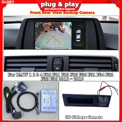 Reverse Camera Plug & Play For BMW 1 2 3 4 F20 F21 F22 F23 F30 F31 F34 F32 F33 F36 2012 ~ 2019 OEM Screen Front Rear View Camera
