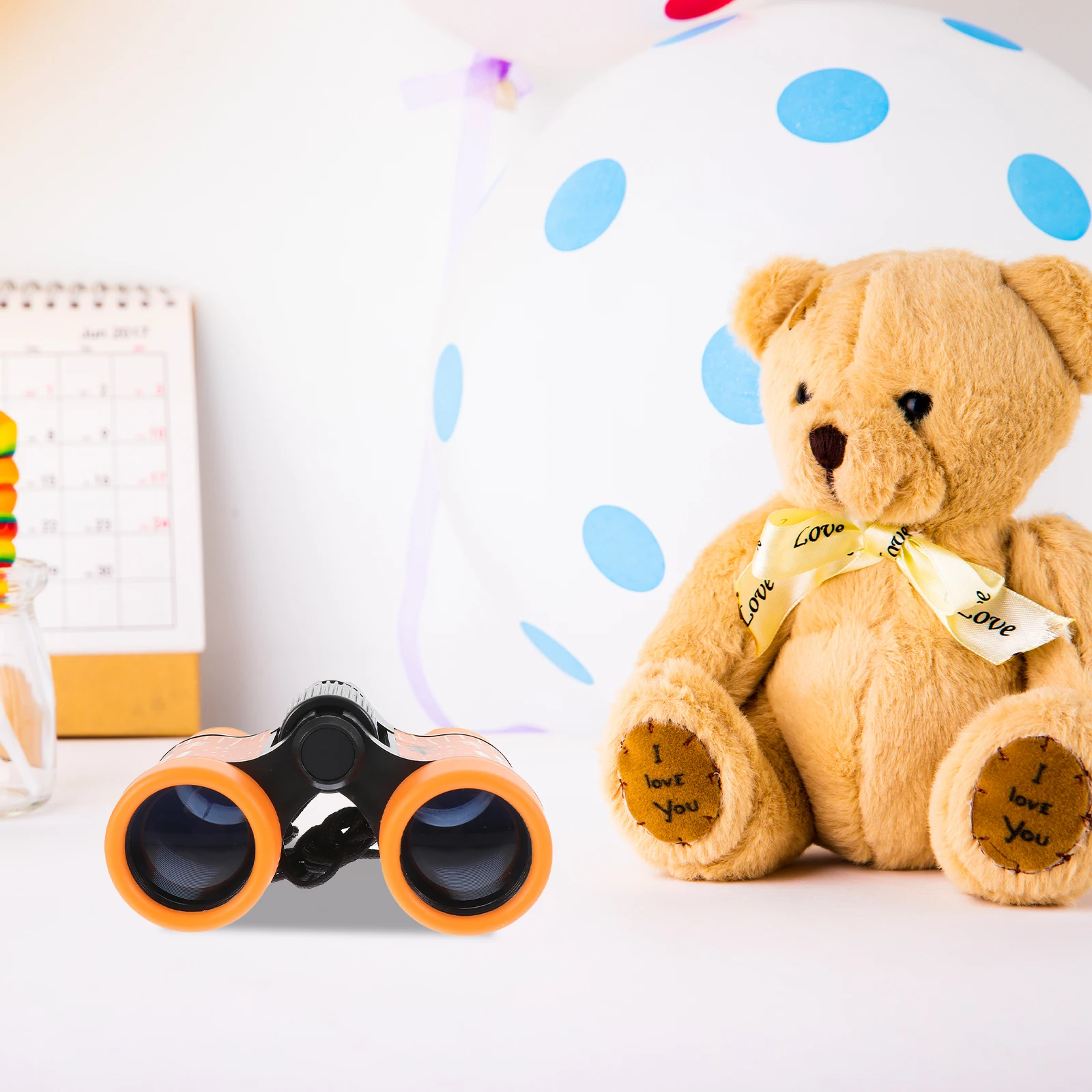 

Elementary Students Portable Dual Binocular Telescope Compact Lightweight Kids Learning Exploration Science Outdoor Gift