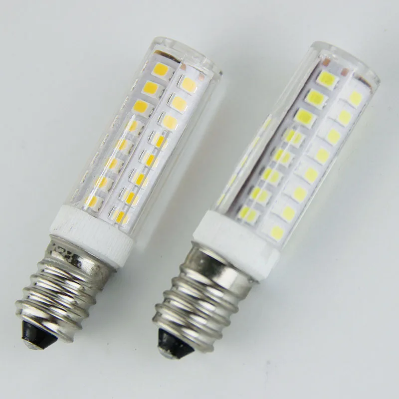E14 -2835-51D 7W LED-lamplicht AC 110V220V e14 led-lamp Winshine 6000K daglicht, niet-dimbaar voor huisverlichting 16x66mm