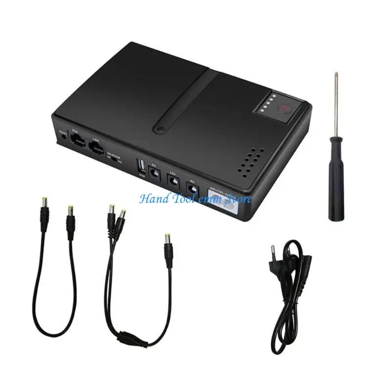 H37F Mini UPS Router Optical Adapter Uninterruptible Power Supply Backup Power